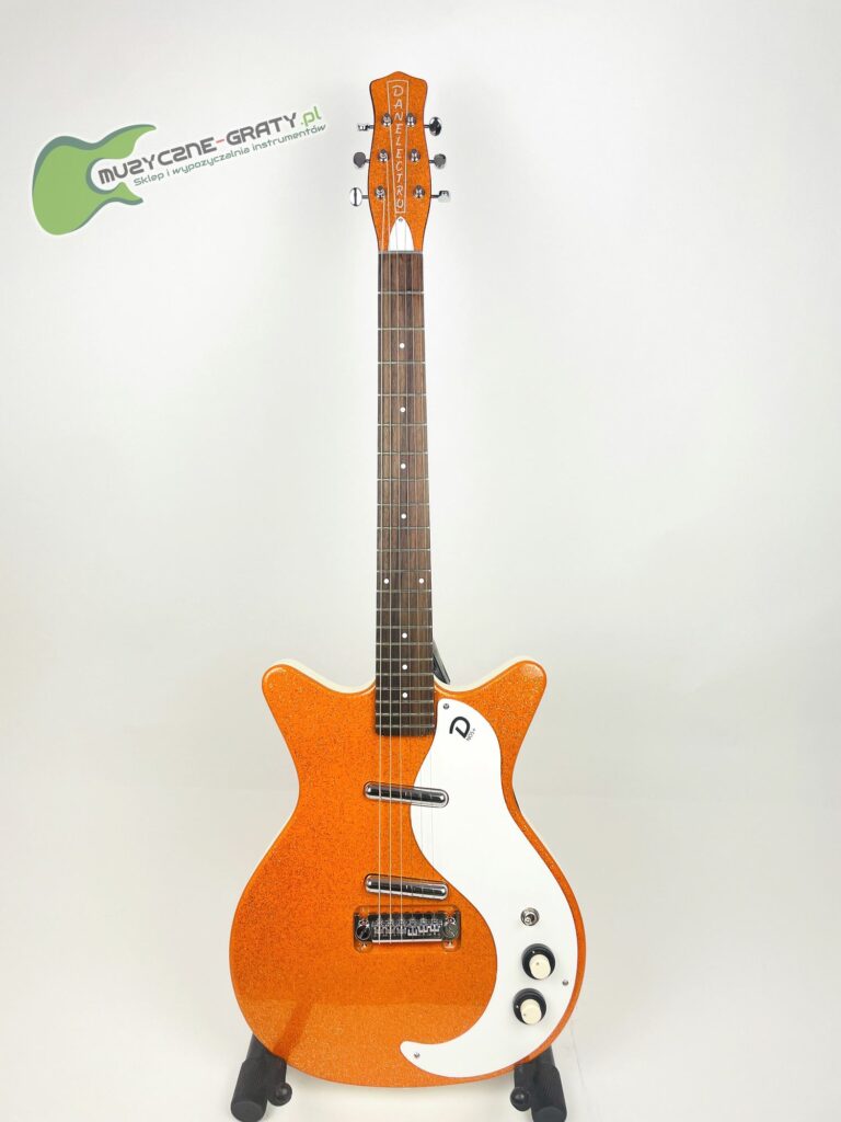 Danelectro 59M NOS+ Orange Metalflake