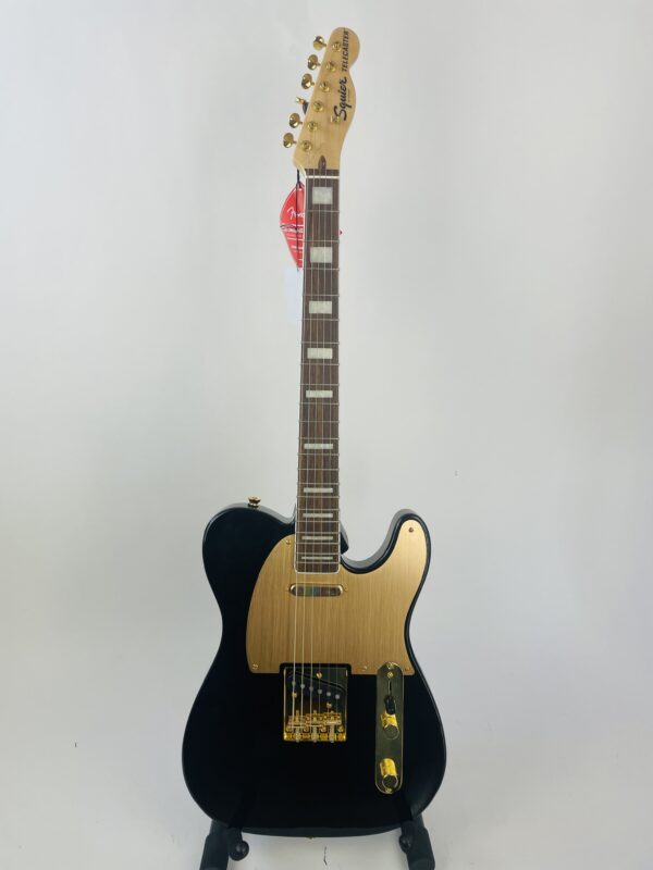 Squier 40th Anniversary Telecaster Gold Edition Black