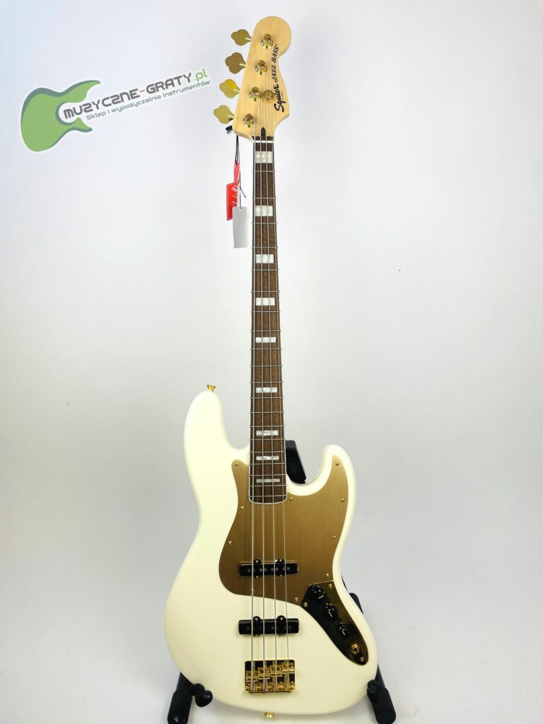 Squier 40th Anniversary Jazz Bass Gold Edition IMG_4421