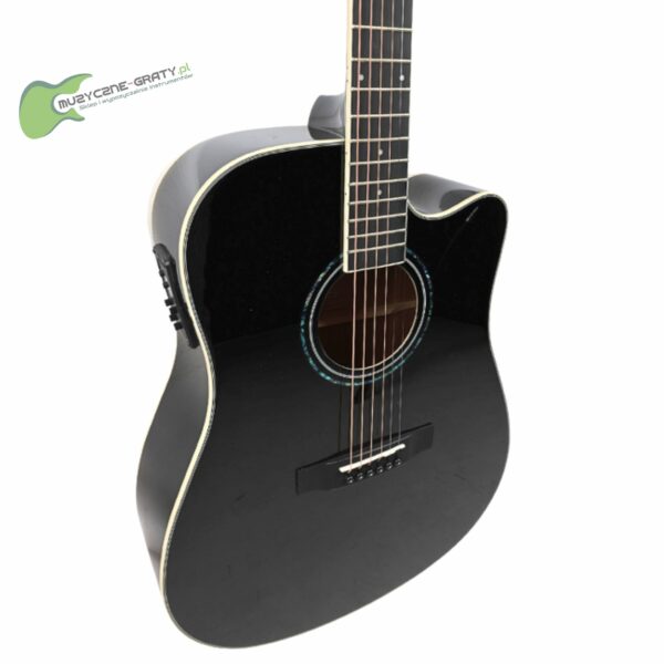 V-TONE VEAG1 CE BK gitara elektroakustyczna 4/4 dreadnought - obrazek 8