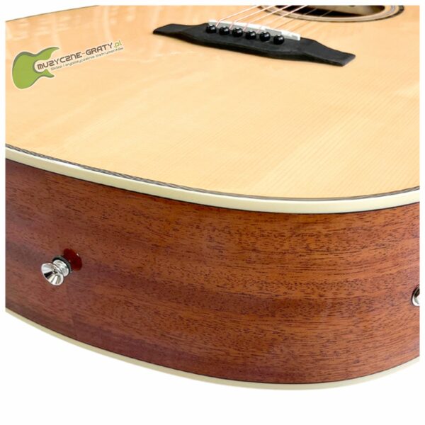 V-TONE VEAG1 CE NT gitara elektroakustyczna 4/4 dreadnought - obrazek 3