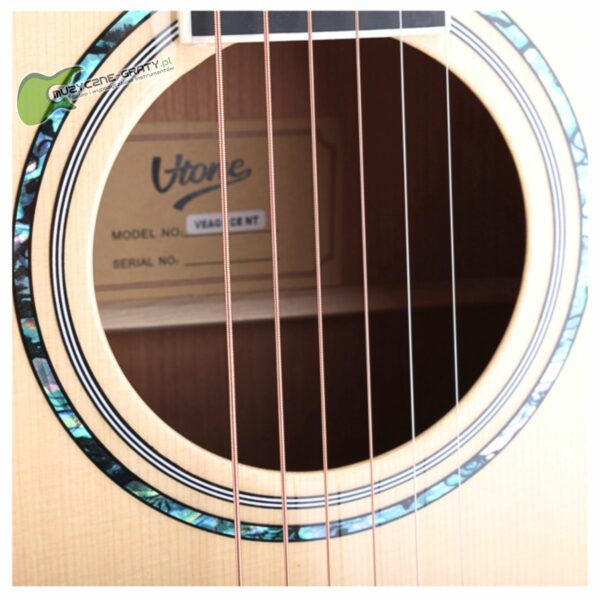 V-TONE VEAG1 CE NT gitara elektroakustyczna 4/4 dreadnought - obrazek 5