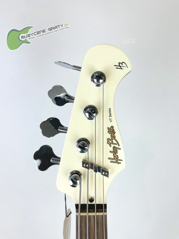 Harley Benton PB-62CC Olympic White - obrazek 7