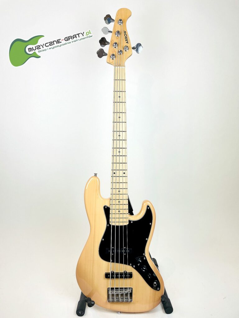 Arrow Louisiana 5 Bass Natural Maple Black IMG_9240