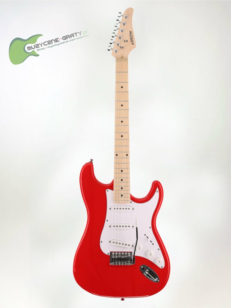 Arrow Tonecaster ST 111 Hot Rooster Maple:White