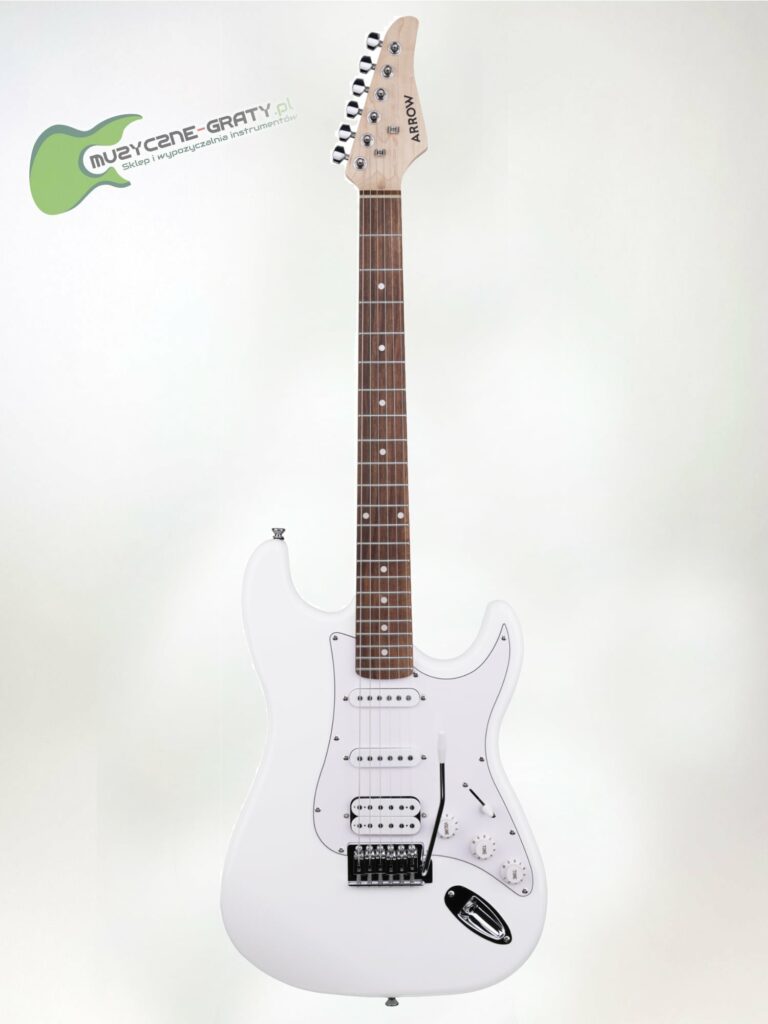 Arrow Tonecaster ST 211 Snow White Rosewood:White
